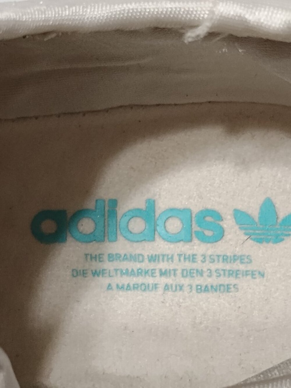 Adidas Originals NMD_R1 White Cream Iridescent Boost Sneakers Shoes M 6.5 W 7.5 - Picture 9 of 10